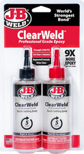 J-B Weld Pro Size Clearweld 5 Minute Set Epoxy
