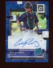 2022 Donruss Optic #RRSCR Cal Raleigh Rated Rookie Signatures RC Auto Blue /35