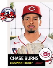 Topps MLB Living Set Card #920 Chase Burns Presale