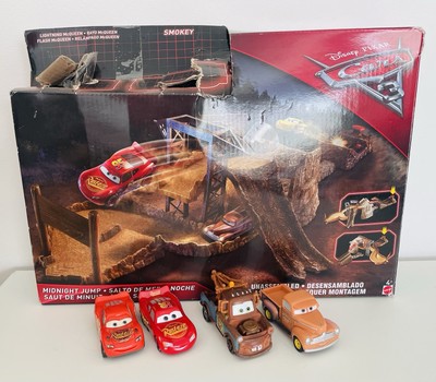 Mattel Disney Pixar Cars Midnight Jump Playset 2016 Boxed Used