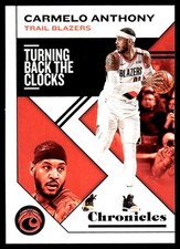 Carmelo Anthony 2019-20 Panini Chronicles #35 Trail Blazers NBA READ FREE SHIP