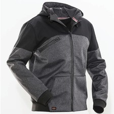 Jobman Softshell Bluza z kapturem Kurtka męska Kurtka przejściowa Kurtka outdoorowa Kurtka robocza
