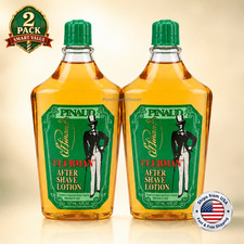 Clubman Pinaud After Shave 2 Pack 6 oz Classic Barbershop Scent for Men