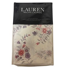 Lauren Ralph Lauren Maddie Blossom Floral Two King Pillowcases Set Cotton New