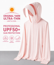 Women s UPF 50 Sun Protection Hoodie Jacket Lightweight UV Outdoor Fishing
