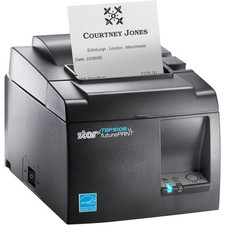 Star Micronics 39472310 TSP143IIIU Thermal Receipt Printer USB Lightning Gray