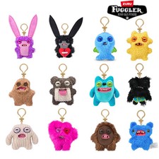 Fuggler Funny Ugly Monster Keyrings Plush Squidge Stuffed Doll Toys Pendant Gift