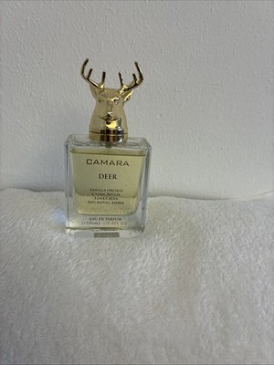 Camara Deer Vanila Orchid.Creme Brulee,Tonka Bean,Patchouli,amber Parfum 3.4 Oz