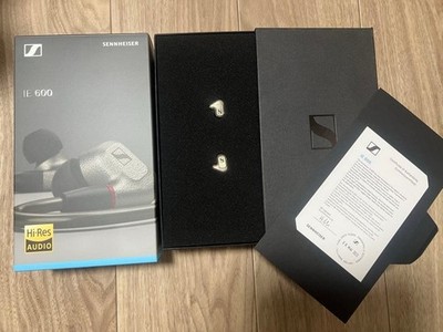 Sennheiser IE 600 Wired Audiophile In-Ear Monitors High Fidelity Headphones
