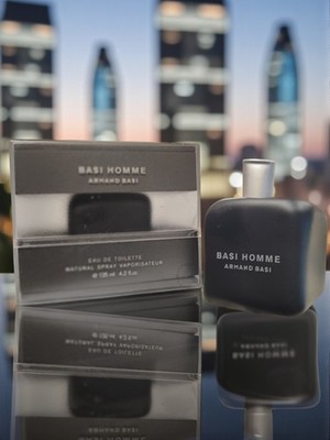 BASI HOMME ARMAND BASI 4.2 FL. OZ / 125 ml Eau de Toilette Spray RARE WORN BOX