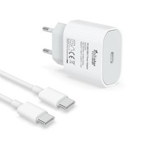 USB-C Pd LadegeräT 5V/3A 9V/2.22A 20W Weiß