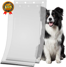 2-Pack Dog Door Replacement Flaps - Compatible with Ruff Weather XL Dog Door,