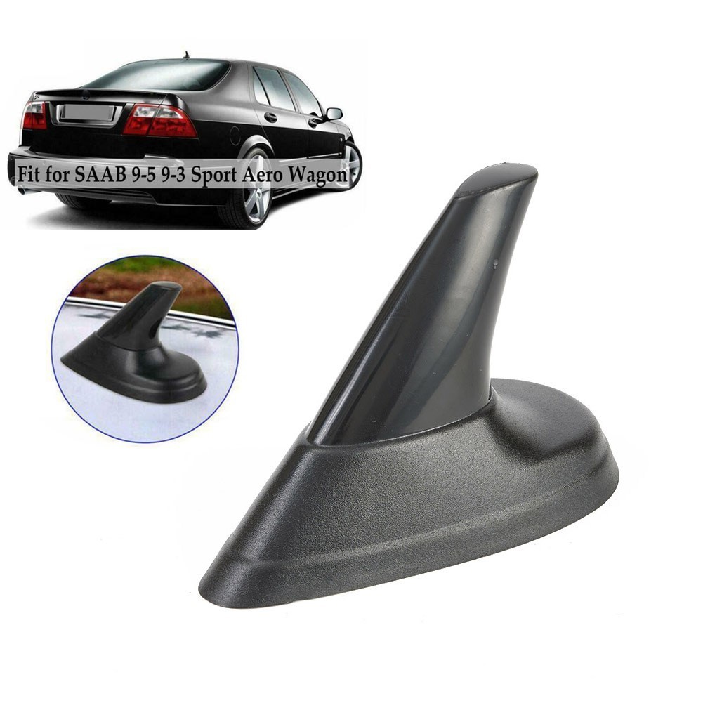 Antenna Fin Aerial Black For SAAB 9-3 9-5 93 95 Spare Parts Replacement Vehicle
