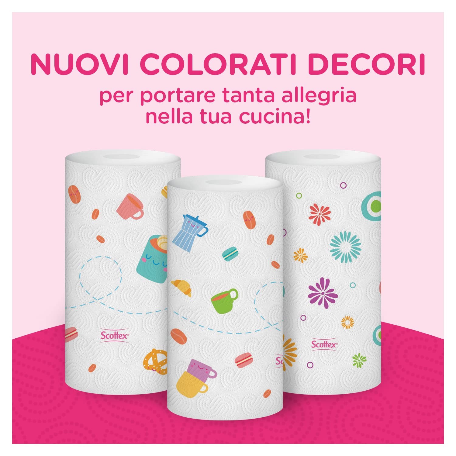 Eleganza e Igiene in Cucina con Scottex Amore di Casa - 21 Rotoli - 4