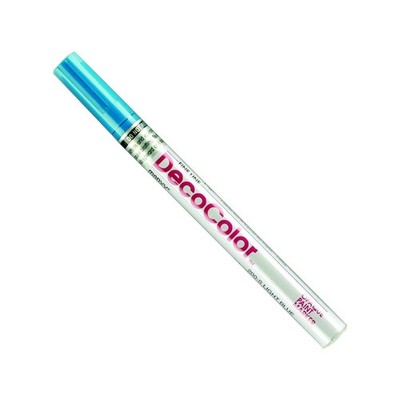 200-C-10 Light Blue Marvy Deco Color Fine Point Paint Marker Oil-Based