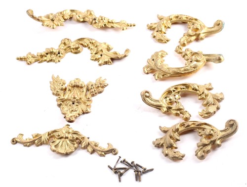 Clock Case Decorations-Brass Antique MS-GS-92