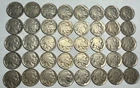 ROLL of 40 full date Indian Head BUFFALO NICKELS. Exact coins shown. #30