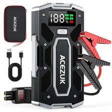 Battery Jump Starter Pack 5000A Car Jump Starter 12V 8-in-1 Car Battery Booster