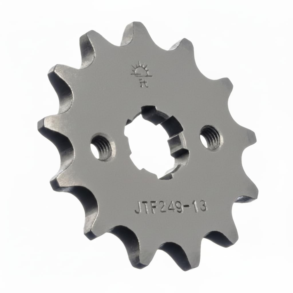 JT Sprockets JTF249.13 13T Steel Front Sprocket , black , 13 Tooth
