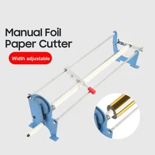 Manual Foil Paper Cutter Slitter Without Blade Hot Foil Paper Cutting Machine