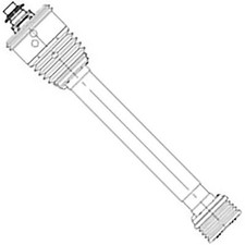 Shaft 84437821 Fits Ford New Holland 590 590c Bb940p Bb940r Bb940s