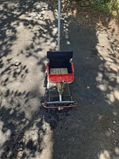 Folda Rola Vintage Baby Stroller 1950's A.E. Peterson F11 Glendale CA 