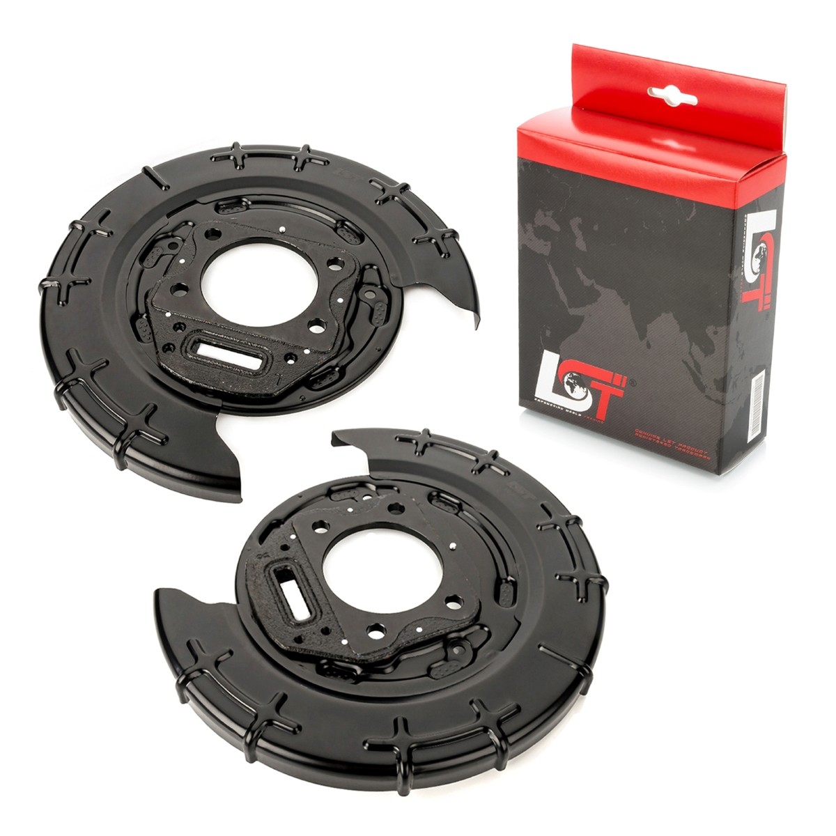 2X Ankerblech Schutzblech Bremsscheibe Hinten Links Rechts For KIA Cee'D Ceed FD