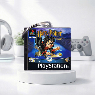 PS1 PlayStation 1 Miniature Game Case Keychain Game Case Gamer