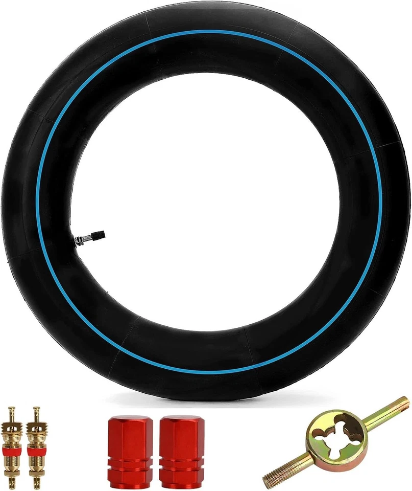 Dirt Bike Inner Tube Rubber 12 Inch Heavy Duty TR4 Valve for 70cc 125cc - Image 3 of 4
