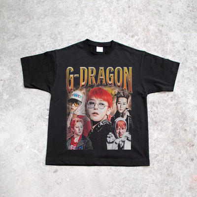 G-DRAGON T-SHIRT KPOP JERSEY BIG BANG GD OUTFIT FOR G-DRAGON WORLD