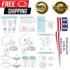 Pump Parts Compatible with Spectra S1/S2/9 Plus, Not Accessories, Full Set R...