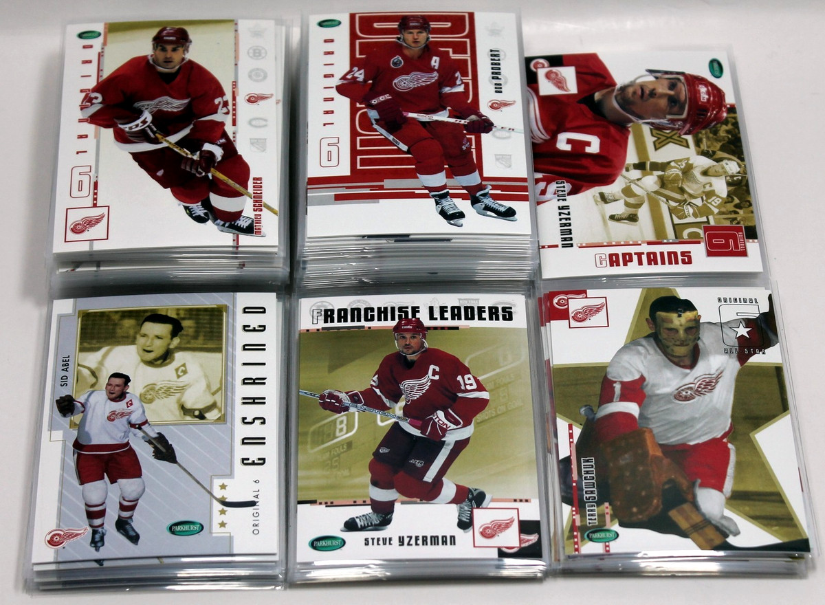 2003-04 Parkhurst Original Six Hockey Detroit Red Wings Single Card Pick List