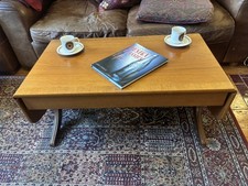 Vintage Nathan Teak Coffee Table – Drop Leaf - Dlvry May Be possible 