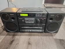 Panasonic RX-DT70 Portable Stereo CD Cassette Radio with Remote