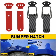 2x Carbon Fiber Quick Fasteners for Release Car Bumpers Trunk Fender Hatch Lids