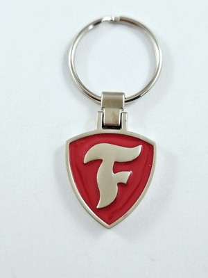 SCHLÜSSELANHÄNGER - FIRESTONE REIFEN - Logo Metall lackiert - Reifen Garagen F1 Rallye