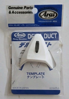 BRANDNEU ORIGINAL ARAI DELTA DUCT 4 HELM BELÜFTUNG 1880 PASST MEHREREN ARAI HELMEN