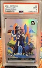 2024 Panini Donruss Downtown Josh Allen PSA 9 MINT Buffalo Bills NFL
