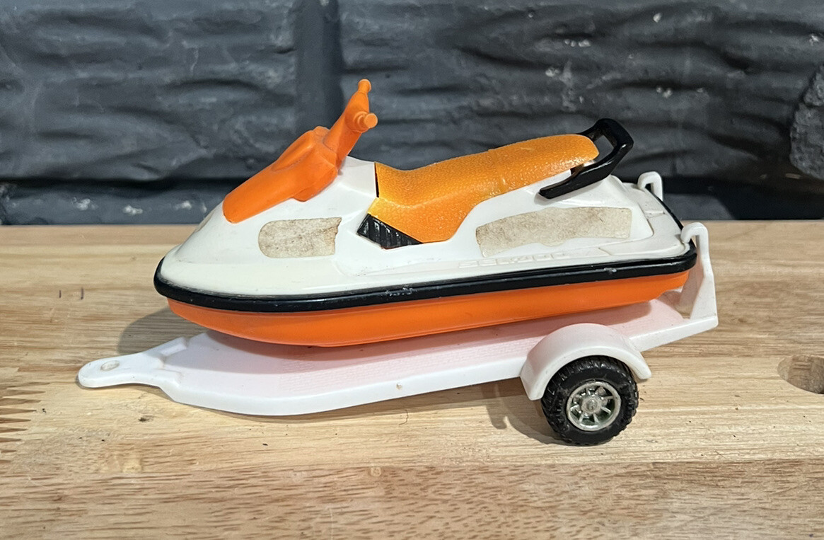 NYLINT &ジェットスキー Vintage Orange NYLINT Jet Ski W/Trailer | eBay