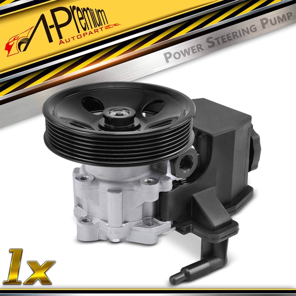 Power Steering Pump with Pulley & Reservoir for Mercedes Benz W203 / S
