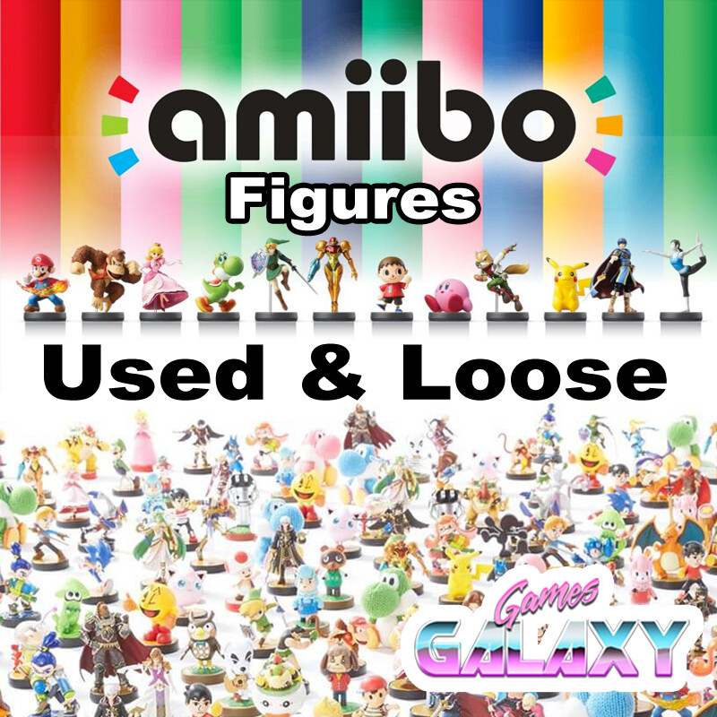 Official Nintendo Amiibo Figures Loose / Unboxed - Pay Postage