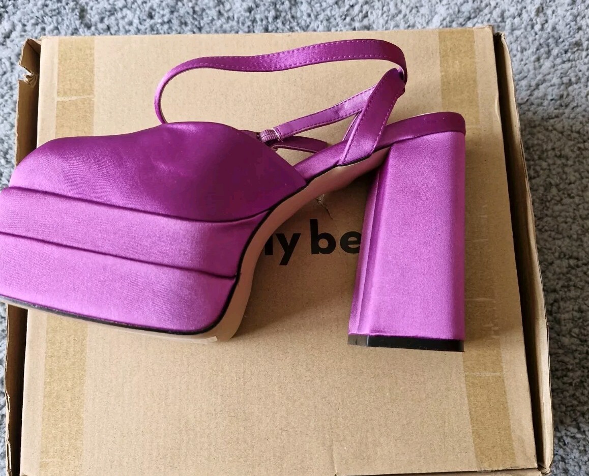 Magenta Lavender Platform Sandals Amazing Comfortview Magenta