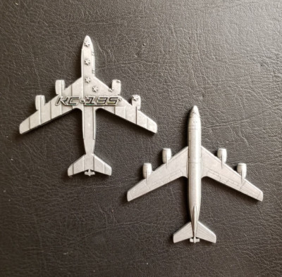 #ad KC 135 Stratotanker Military Aircraft Shaped Challenge Coin $19.99