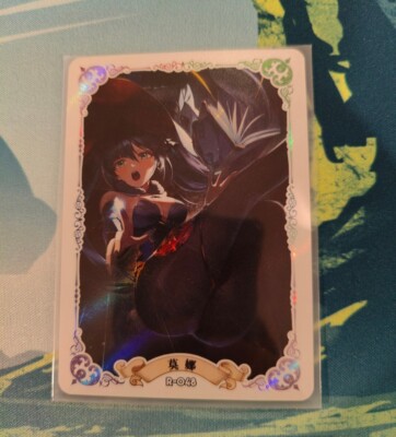 Mona Genshin Impact Cute R48 ACG Goddess Hot Waifu Card Girl Doujin Anime 