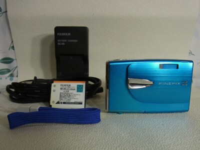 未使用品 FUJIFILM finepix z20 fd デジカメ ブルー 希少 Fujifilm