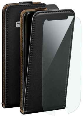 Handy Tasche für Samsung Galaxy S3 Mini Handyhülle Flip Schutz Hülle mit Folie