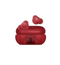 Beats Solo Buds - Wireless Bluetooth Earbuds | 18 Hours Battery Transparent Red