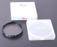 Mint- Leica E55 UVa 55mm Filter Black 13373 with Box