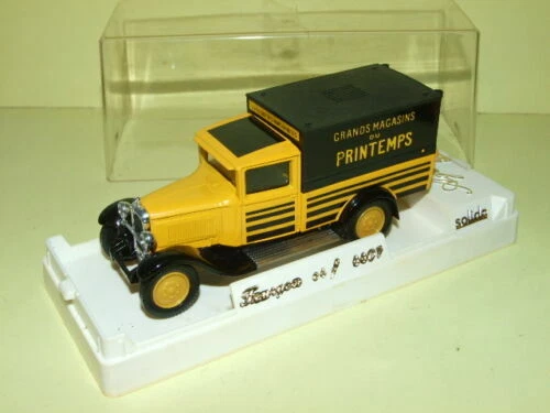 Fourgons miniatures Solido 1:43