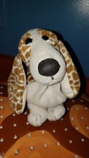 Hush Puppy Bassett Hound Bean Bag Plush Giraffe Print